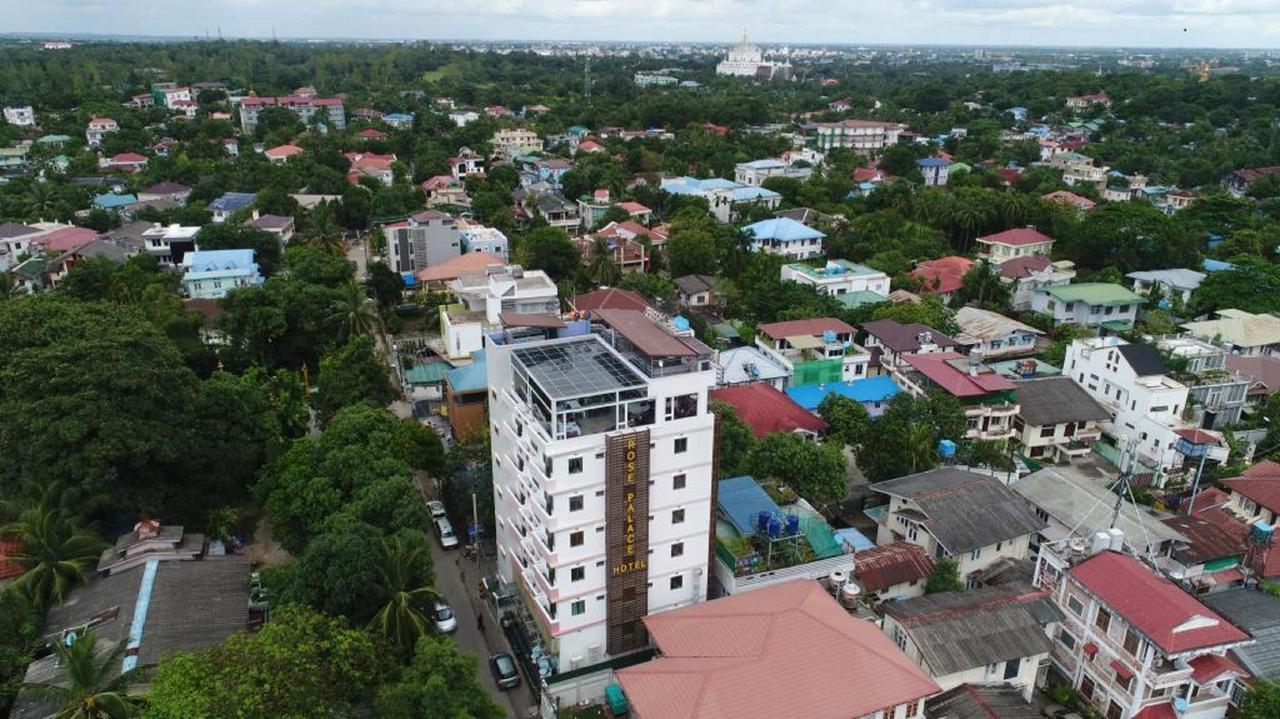 Rose Palace Hotel Yangon Exterior photo
